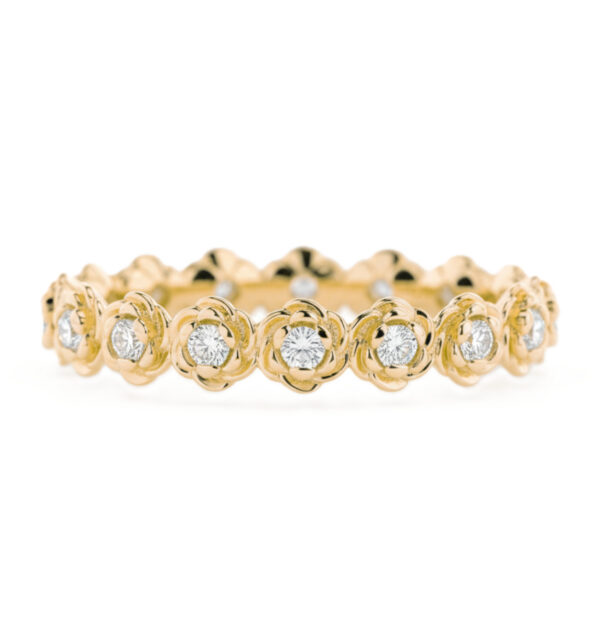 14K Gold Lab Grown Diamond Wedding Engagement Ring