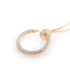 18K Gold Lab Grown Diamond Pendant