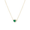925 Silver Malachite Pendant Necklace Cable Chain Jewelry
