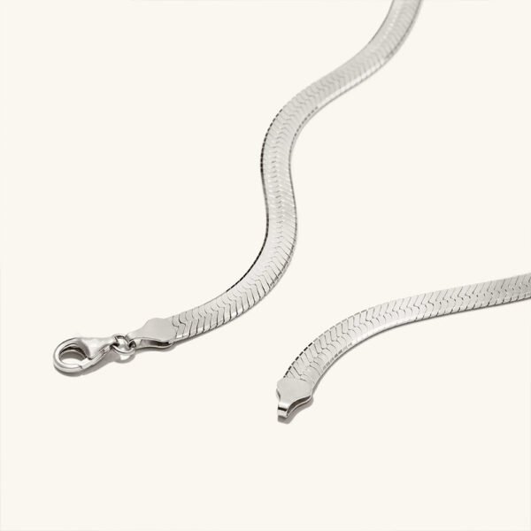 925 Silver Snake Chain Necklace Gold Rhodium Plated