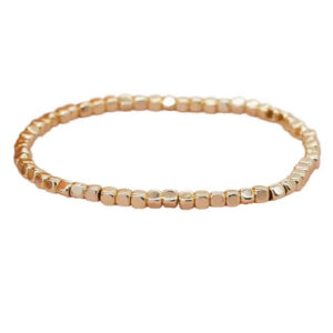 Bohemian Geometric 18K Gold Beaded Bracelet Unisex Bohemian Geometric 18K Gold Beaded Bracelet Unisex