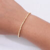 Bohemian Geometric 18K Gold Beaded Bracelet Unisex