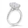 Classic 10K Gold Lab Grown Diamond Wedding Ring Engagement