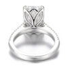Classic 10K Gold Lab Grown Diamond Wedding Ring Engagement