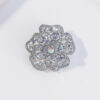 Custom 3D Embossed Clothing Label Metal Logo Charm Tag