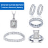 D Color Emerald Cut Lab Grown Diamond