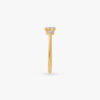 Elegant Luxury Lab Grown Diamond 18K Gold Ring for Women