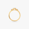 Elegant Luxury Lab Grown Diamond 18K Gold Ring for Women