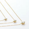 Fashion Silver CZ Chain Necklace for Jewelry Wholesale