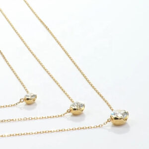 Fashion Silver CZ Chain Necklace for Jewelry Wholesale Fashion Silver CZ Chain Necklace for Jewelry Wholesale