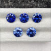 Geometric Sapphire 925 Silver Pendant Necklace for Wholesale
