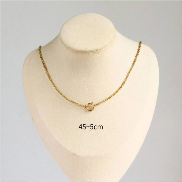 Gold Plated Stainless Steel Zircon Cute Pendant Jewelry