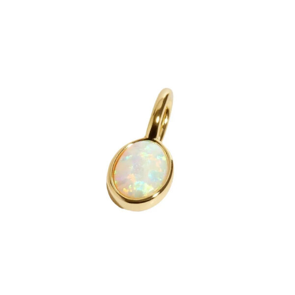 Gold Plated Stainless Steel Zircon Cute Pendant Jewelry