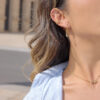 Gold Plated Zircon Fashion Chain Necklace for Women