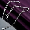 Heart Lab Grown Diamond Pendant Necklace for Women Gift