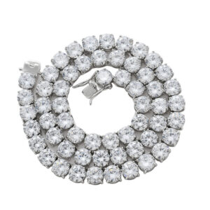 Hiphop Silver Round Cut Link Chain Necklace Jewelry Hiphop Silver Round Cut Link Chain Necklace Jewelry