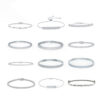 Lab Grown Diamond Gold Bracelet Classic Round Unisex
