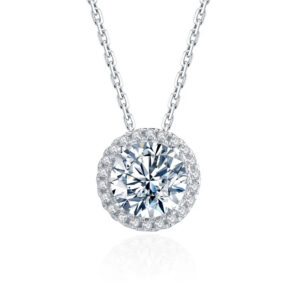 Lab Grown Diamond Gold Necklace for Women Anniversary