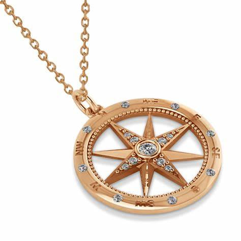 Lab Grown Diamond Silver Necklace 18K Gold Plated Women