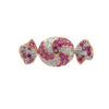 Luxury Gold Lab Diamond Irregular Brooch Lapel Pin