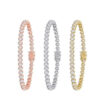 Luxury Lab Grown Diamond Gold Plated Tennis Bracelet
