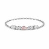 Luxury Pear Cut Lab Grown Diamond Gold Hip Hop Bracelet