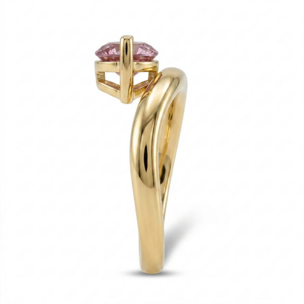 Marquise Cut Lab Grown Diamond 10K Gold Luxury Ring