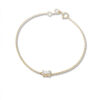 Minimalist Emerald Cut Lab Diamond Bracelet