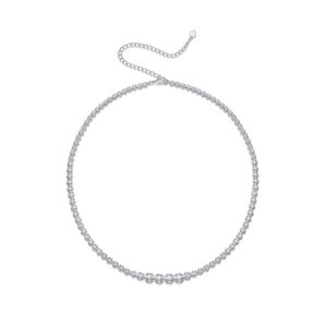 Moissanite Silver Hiphop Rock Style Pendant Chain Jewelry Moissanite Silver Hiphop Rock Style Pendant Chain Jewelry