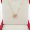 Natural H Color Diamond 18K Gold Classic Round Chain