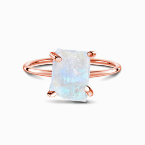 New Gothic Sterling Silver Zircon Cocktail Ring Jewelry