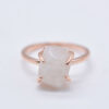 New Gothic Sterling Silver Zircon Cocktail Ring Jewelry