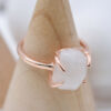New Gothic Sterling Silver Zircon Cocktail Ring Jewelry