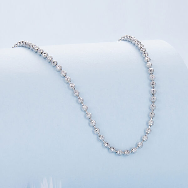 Silver Bicycle Chain Hiphop Fashion Necklace Style