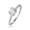 Trendy Lab Grown Diamond Gold Tone Ring for Women IGI