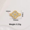 Vintage 18K Gold Plated Fashion Pendant Charm Jewelry