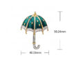 Vintage Cartoon Moissanite Silver Brooch Gold Plated Pin