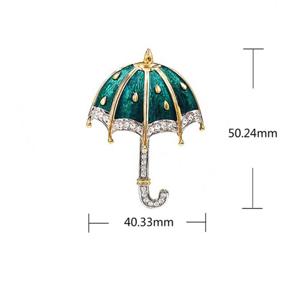 Vintage Cartoon Moissanite Silver Brooch Gold Plated Pin